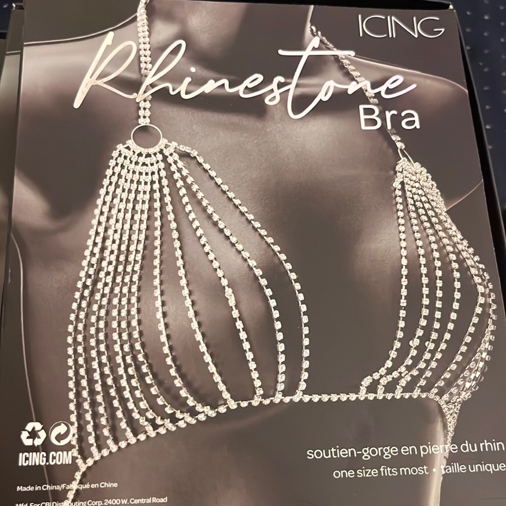 Rhinestone Bras